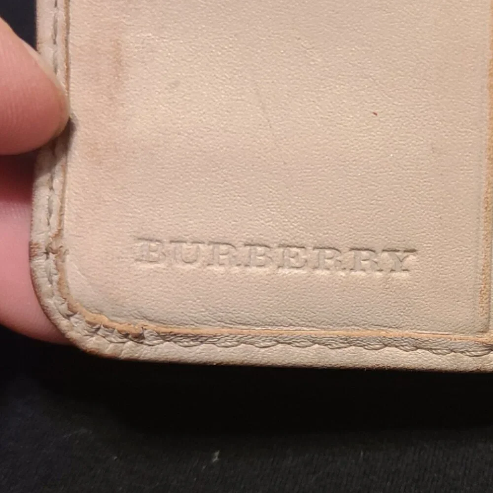 Burberry Nova Check Smokey Taupe small wallet